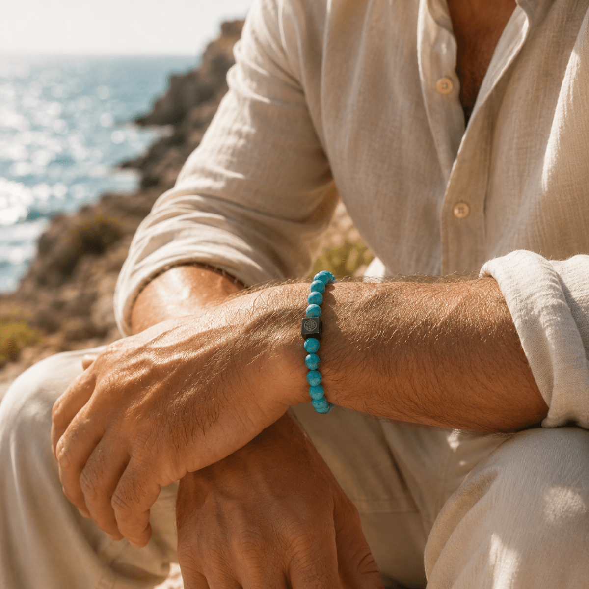 Turquoise Drift - Iron & Oak Amsterdam